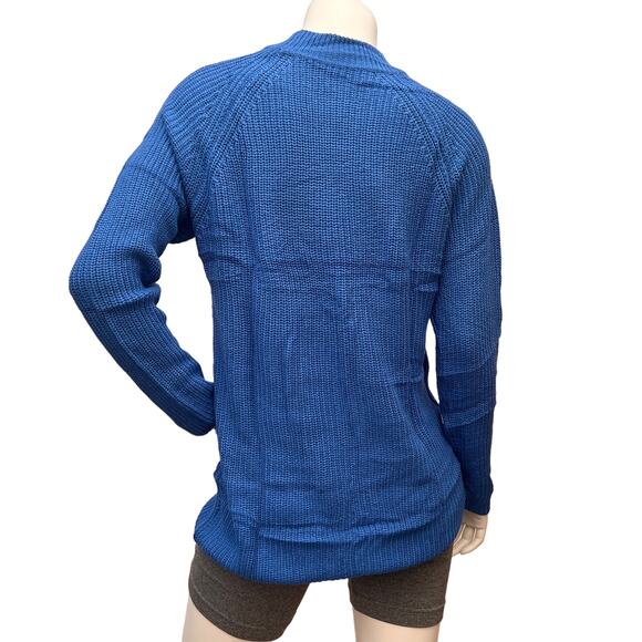 NIUBIA Women's Long Sleeve Crew Neck Cozy Knit Raglan Tunic Sweaters Casual 2XL - Picture 2 of 6